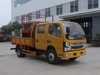 东风多利卡8-10米剪叉平台车