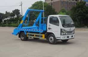 多利卡4方摆臂垃圾车