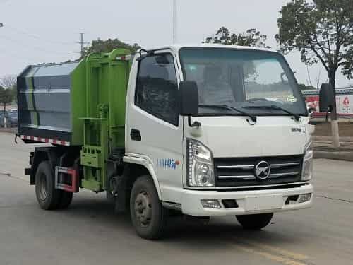 凯马3方挂桶垃圾车