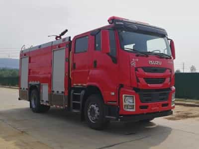 五十铃6吨泡沫消防车