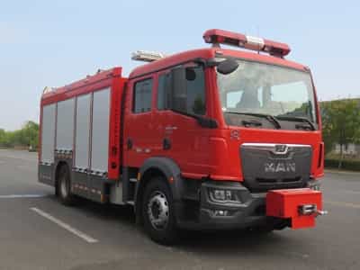 4吨压缩空气泡沫消防车