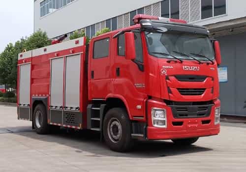 五十铃9吨泡沫消防车